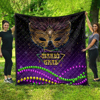 Mardi Gras 2024 Quilt Carnival Mask Special Version - Wonder Print Shop