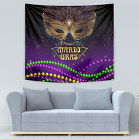 Mardi Gras 2024 Tapestry Carnival Mask Special Version - Wonder Print Shop