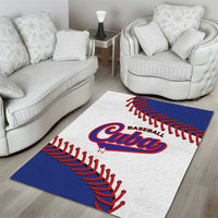 Custom Baseball Cuba 2025 Area Rug Cuba Powerhouse of Baseball