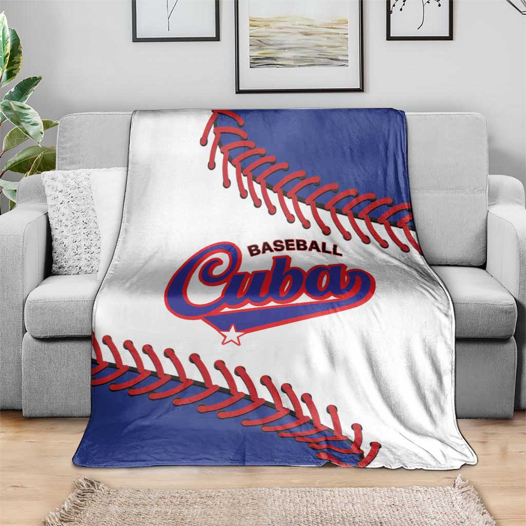 Custom Baseball Cuba 2025 Blanket Cuba Powerhouse of Baseball