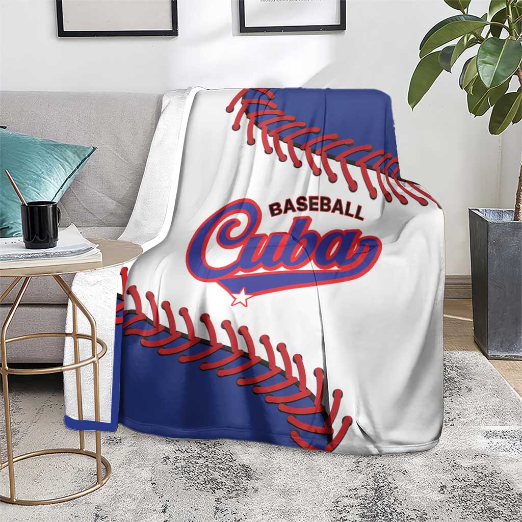 Custom Baseball Cuba 2025 Blanket Cuba Powerhouse of Baseball