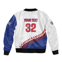 Custom Baseball Cuba 2025 Bomber Jacket Cuba Powerhouse of Baseball