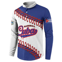 Custom Baseball Cuba 2025 Button Sweatshirt Cuba Powerhouse of Baseball