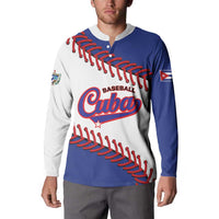 Custom Baseball Cuba 2025 Button Sweatshirt Cuba Powerhouse of Baseball