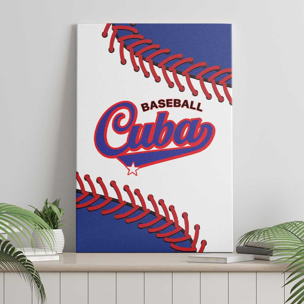 Custom Baseball Cuba 2025 Canvas Wall Art Cuba Powerhouse of Baseball