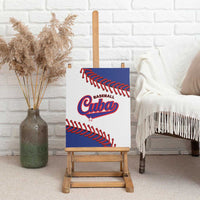 Custom Baseball Cuba 2025 Canvas Wall Art Cuba Powerhouse of Baseball