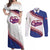 Custom Baseball Cuba 2025 Couples Matching Off Shoulder Maxi Dress and Long Sleeve Button Shirt Cuba Powerhouse of Baseball