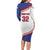 Custom Baseball Cuba 2025 Family Matching Long Sleeve Bodycon Dress and Hawaiian Shirt Cuba Powerhouse of Baseball