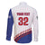 Custom Baseball Cuba 2025 Family Matching Off The Shoulder Long Sleeve Dress and Hawaiian Shirt Cuba Powerhouse of Baseball