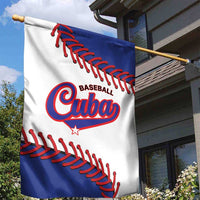 Custom Baseball Cuba 2025 Garden Flag Cuba Powerhouse of Baseball