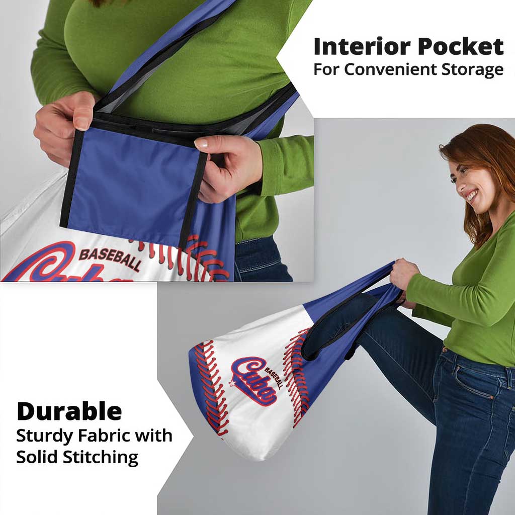 Custom Baseball Cuba 2025 Grocery Bag Cuba Powerhouse of Baseball
