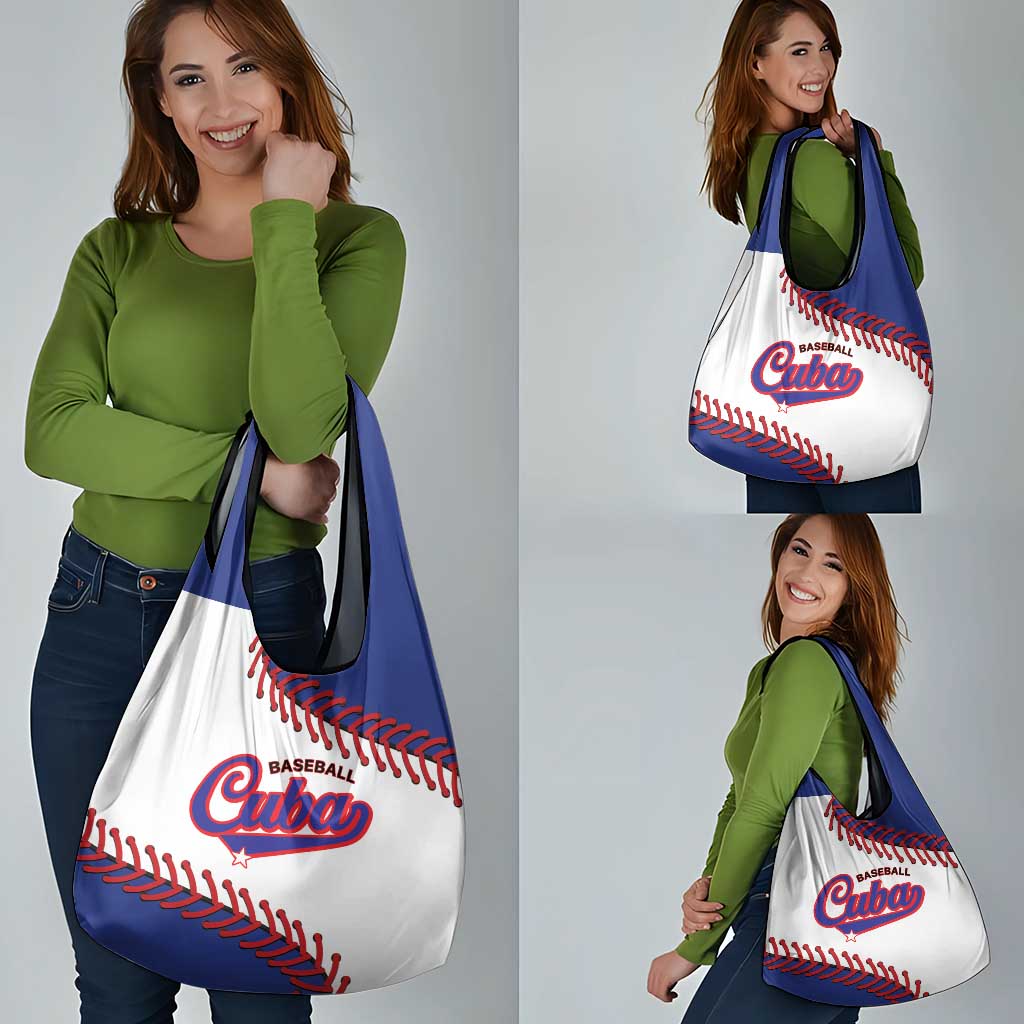 Custom Baseball Cuba 2025 Grocery Bag Cuba Powerhouse of Baseball