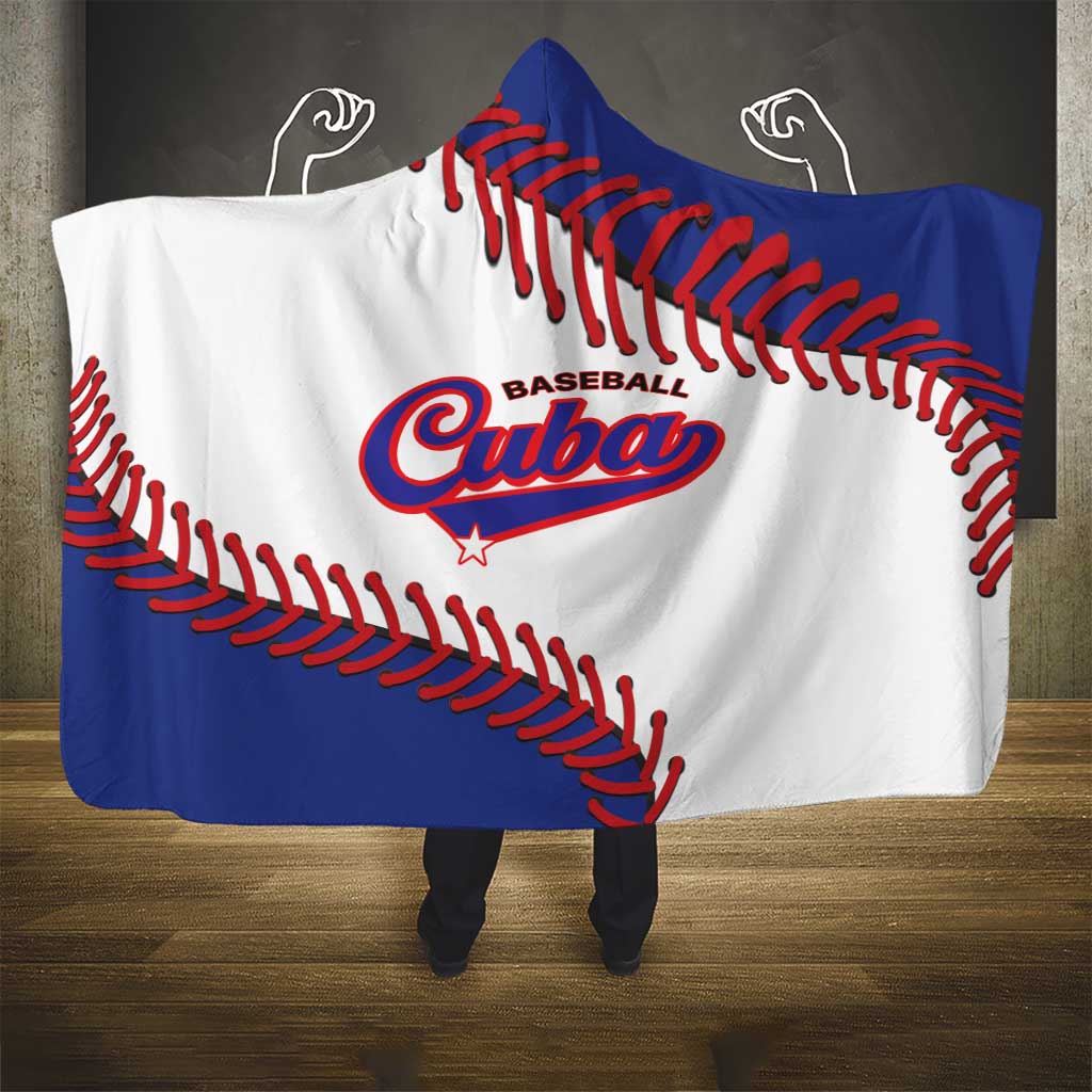 Custom Baseball Cuba 2025 Hooded Blanket Cuba Powerhouse of Baseball