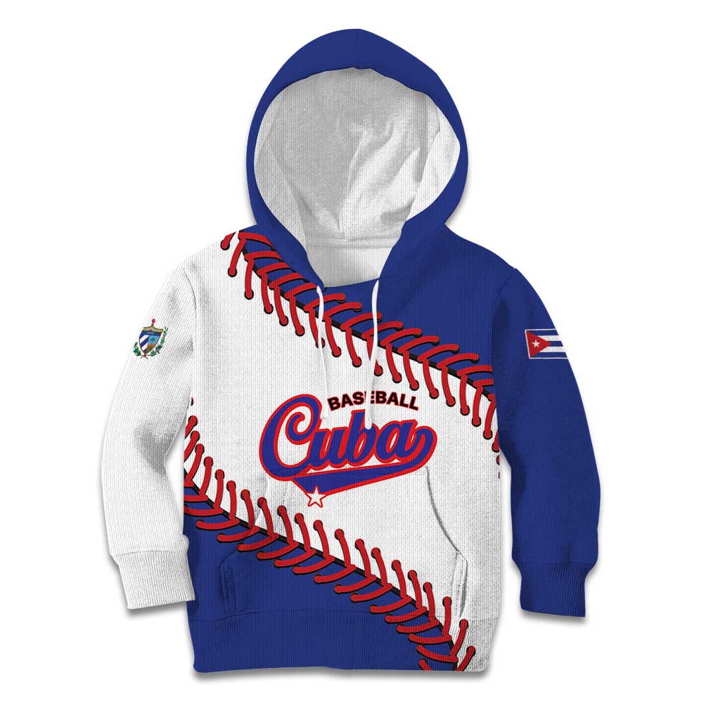 Custom Baseball Cuba 2025 Kid Hoodie Cuba Powerhouse of Baseball
