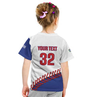 Custom Baseball Cuba 2025 Kid T Shirt Cuba Powerhouse of Baseball