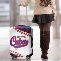 Custom Baseball Cuba 2025 Luggage Cover Cuba Powerhouse of Baseball