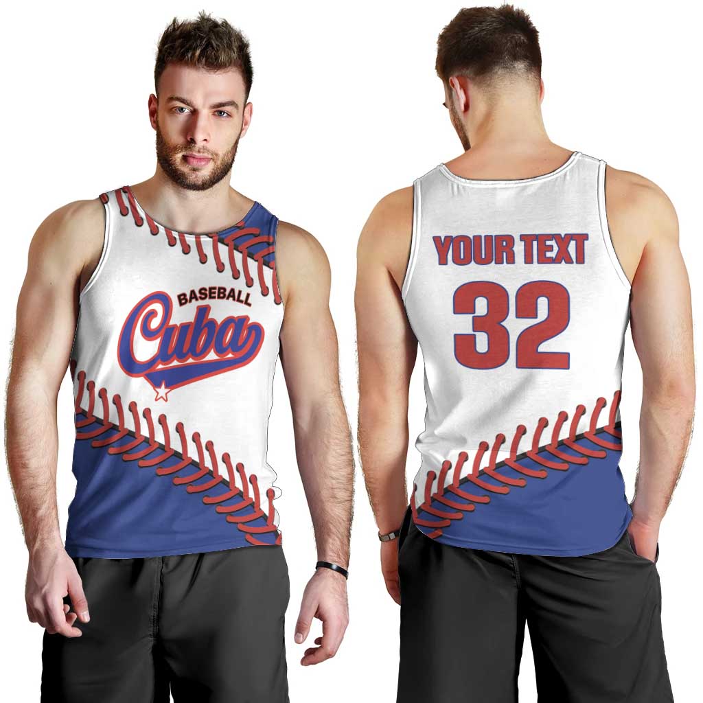 Custom Baseball Cuba 2025 Men Tank Top Cuba Powerhouse of Baseball