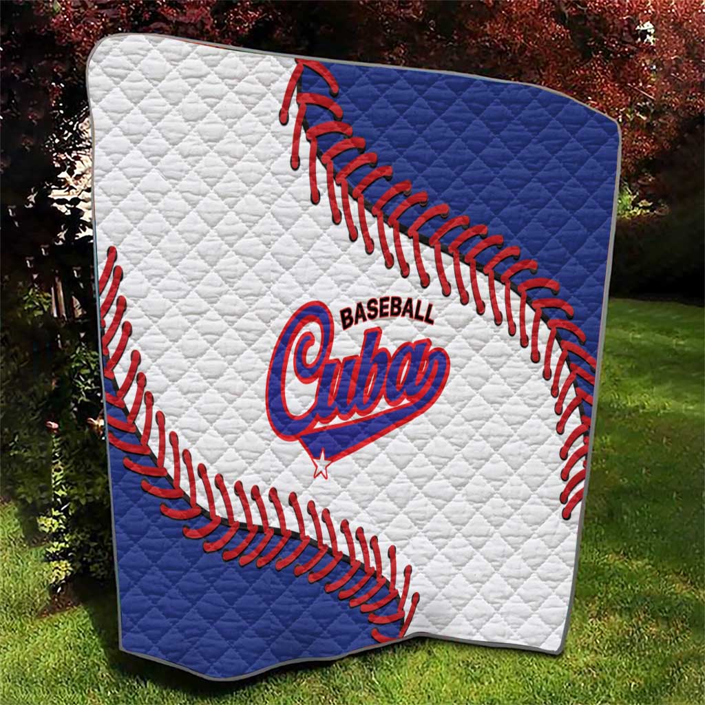 Custom Baseball Cuba 2025 Quilt Cuba Powerhouse of Baseball