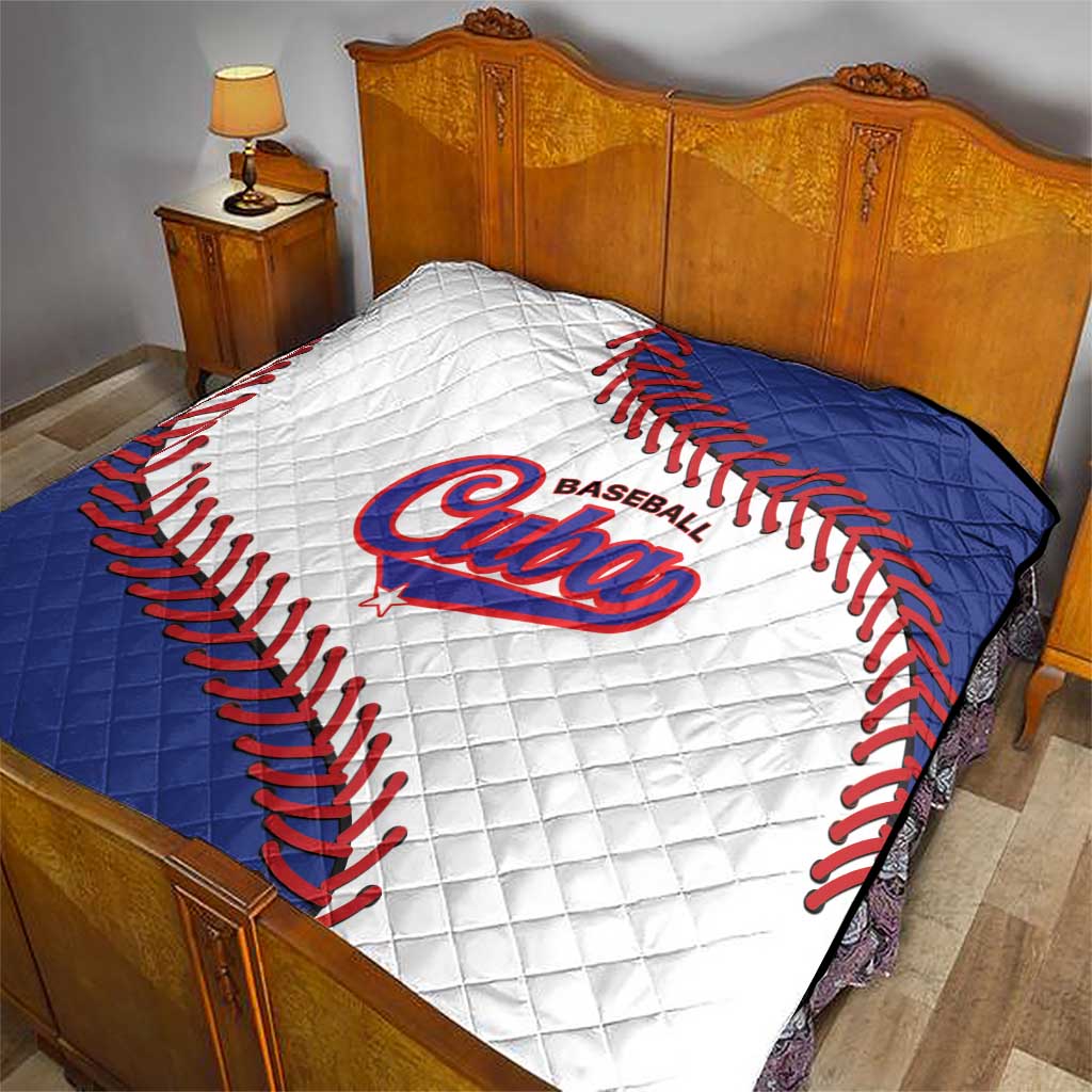 Custom Baseball Cuba 2025 Quilt Cuba Powerhouse of Baseball