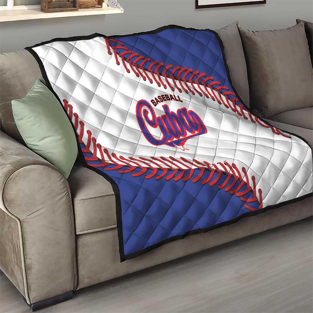 Custom Baseball Cuba 2025 Quilt Cuba Powerhouse of Baseball