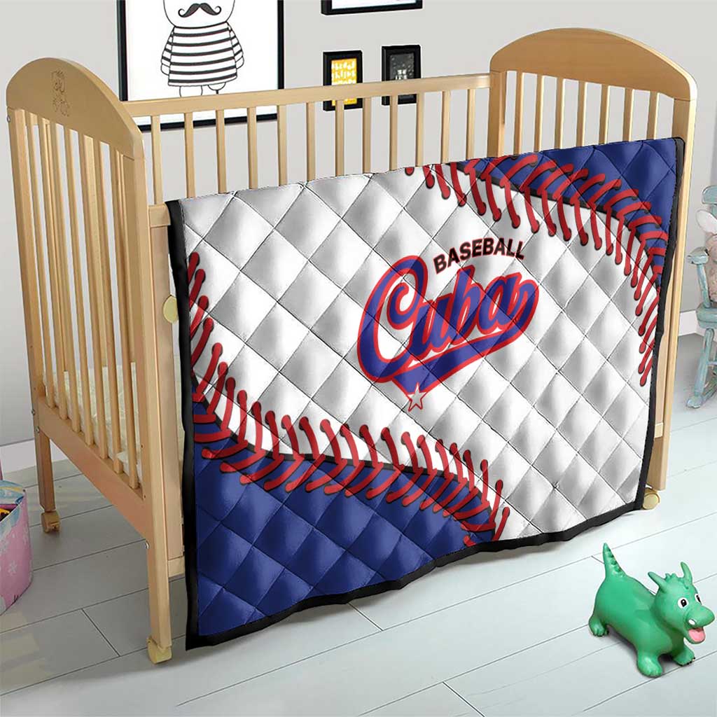 Custom Baseball Cuba 2025 Quilt Cuba Powerhouse of Baseball