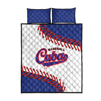 Custom Baseball Cuba 2025 Quilt Bed Set Cuba Powerhouse of Baseball