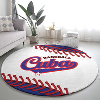 Custom Baseball Cuba 2025 Round Carpet Cuba Powerhouse of Baseball