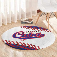 Custom Baseball Cuba 2025 Round Carpet Cuba Powerhouse of Baseball