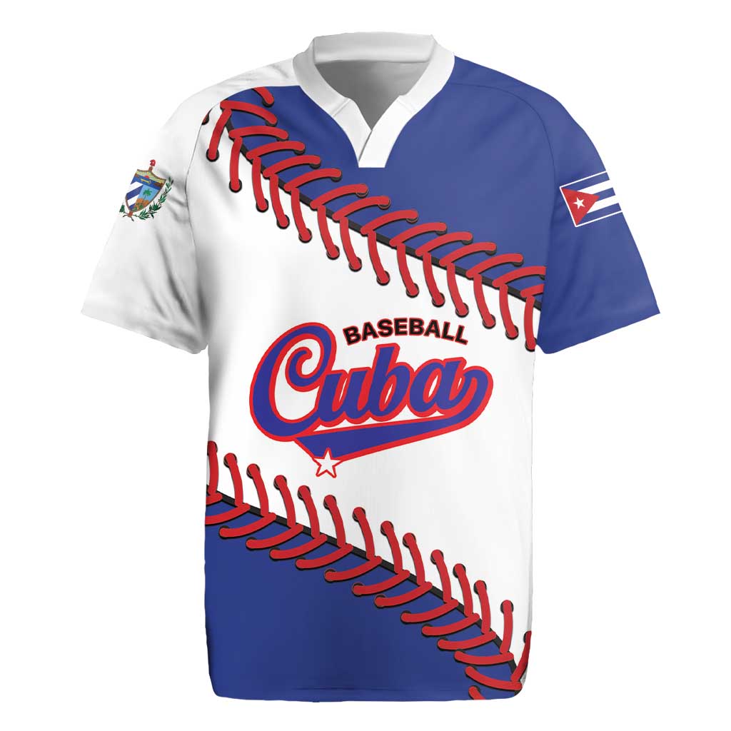 Custom Baseball Cuba 2025 Rugby Jersey Cuba Powerhouse of Baseball