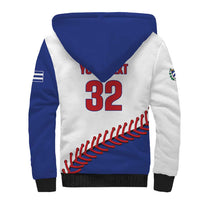 Custom Baseball Cuba 2025 Sherpa Hoodie Cuba Powerhouse of Baseball