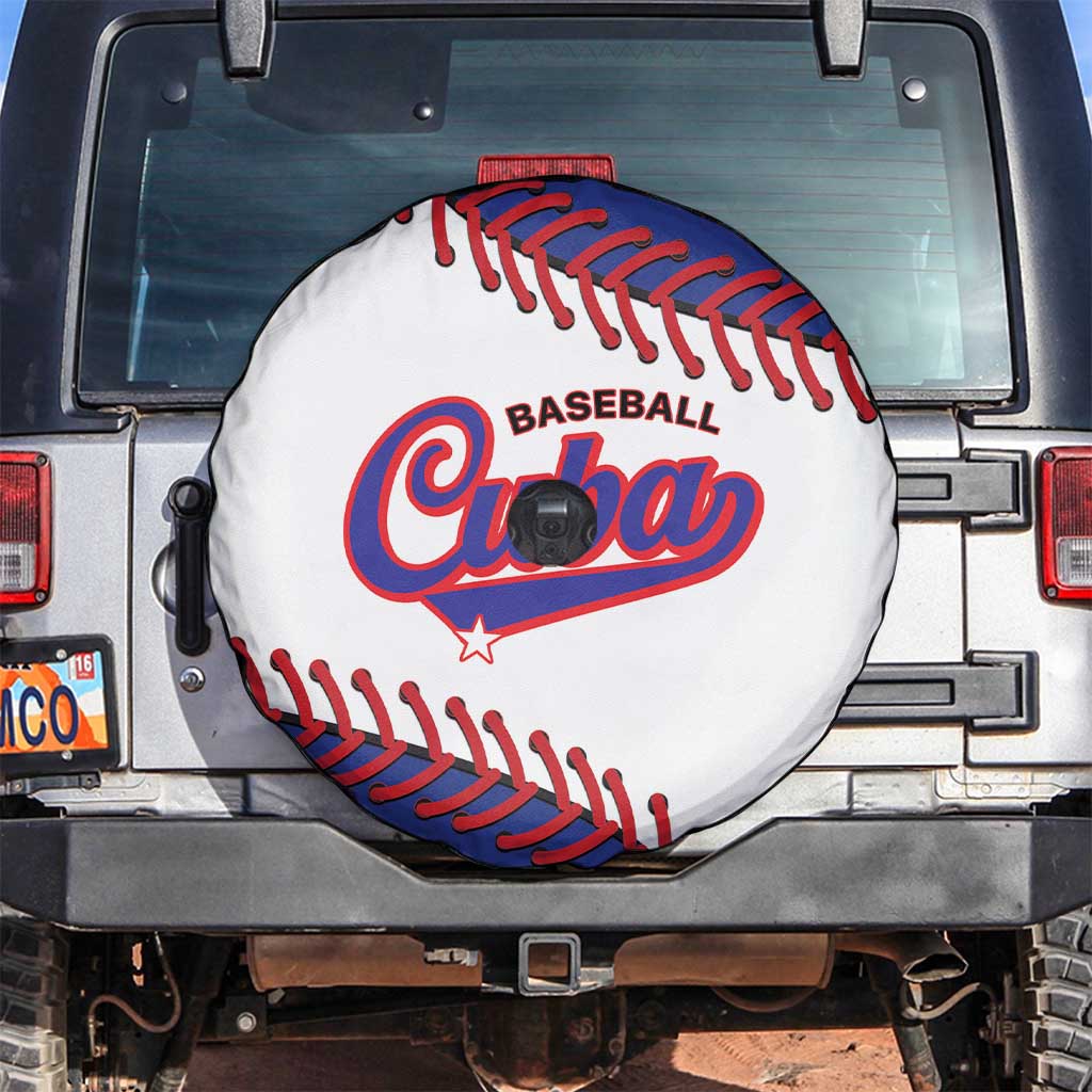 Custom Baseball Cuba 2025 Spare Tire Cover Cuba Powerhouse of Baseball