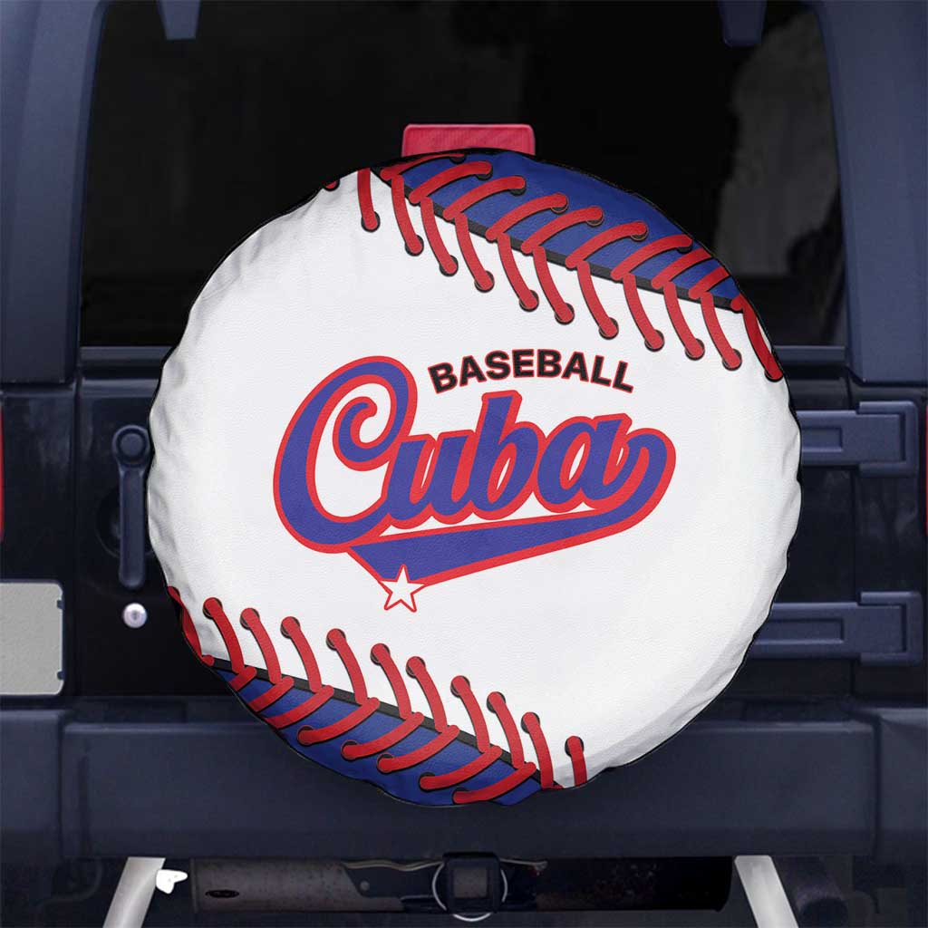 Custom Baseball Cuba 2025 Spare Tire Cover Cuba Powerhouse of Baseball
