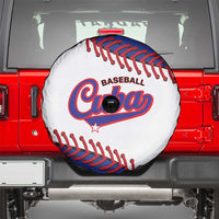 Custom Baseball Cuba 2025 Spare Tire Cover Cuba Powerhouse of Baseball