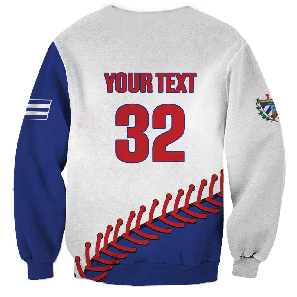 Custom Baseball Cuba 2025 Sweatshirt Cuba Powerhouse of Baseball