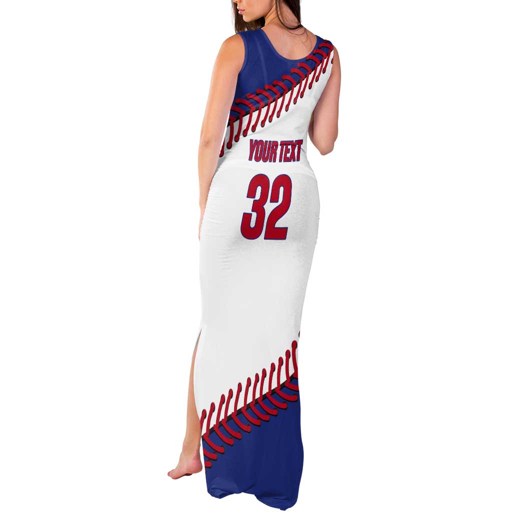 Custom Baseball Cuba 2025 Tank Maxi Dress Cuba Powerhouse of Baseball