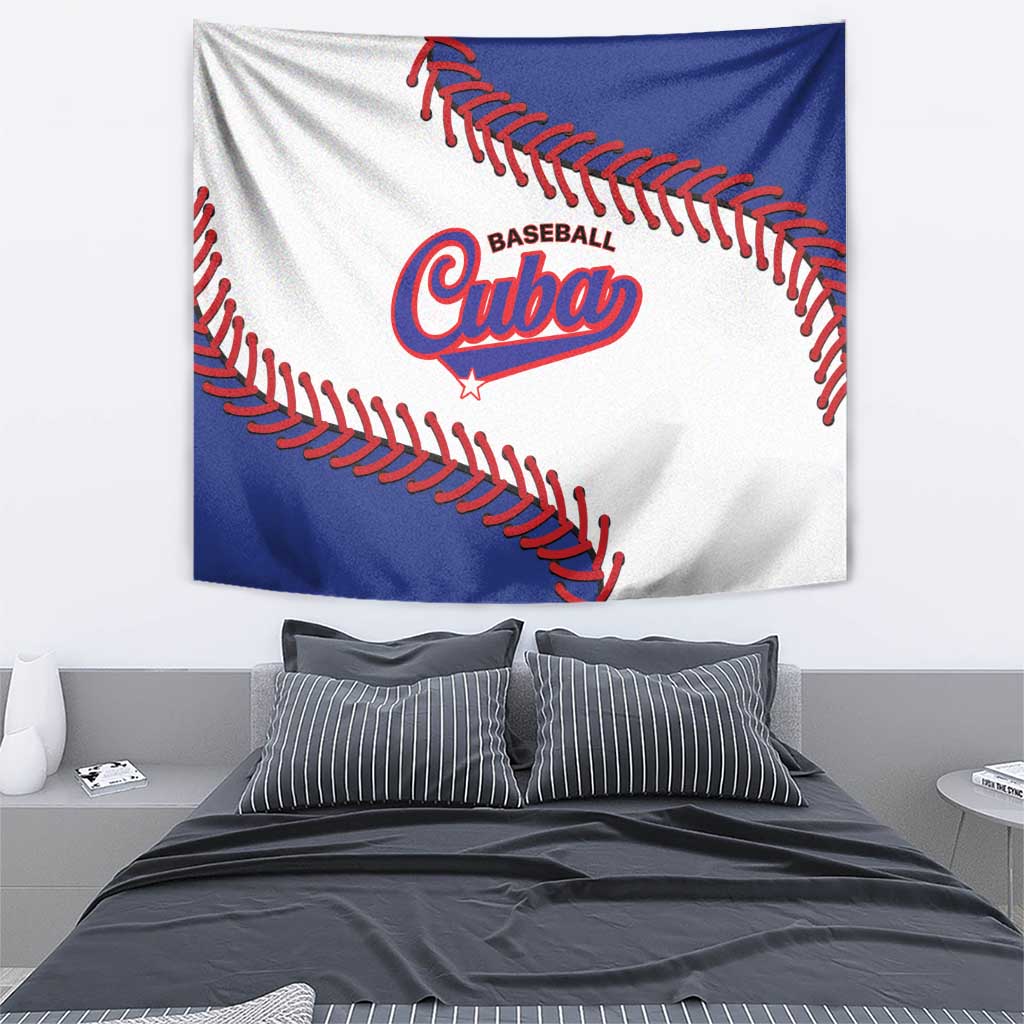 Custom Baseball Cuba 2025 Tapestry Cuba Powerhouse of Baseball