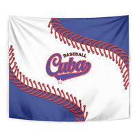 Custom Baseball Cuba 2025 Tapestry Cuba Powerhouse of Baseball