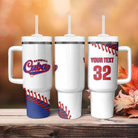 Custom Baseball Cuba 2025 Tumbler With Handle Cuba Powerhouse of Baseball