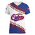 Custom Baseball Cuba 2025 Women V-Neck T-Shirt Cuba Powerhouse of Baseball