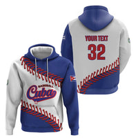 Custom Baseball Cuba 2025 Zip Hoodie Cuba Powerhouse of Baseball