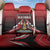 Custom Cricket Trinidad and Tobago Red Force Back Car Seat Cover Go Champion