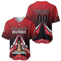 Custom Cricket Trinidad and Tobago Red Force Baseball Jersey Go Champion