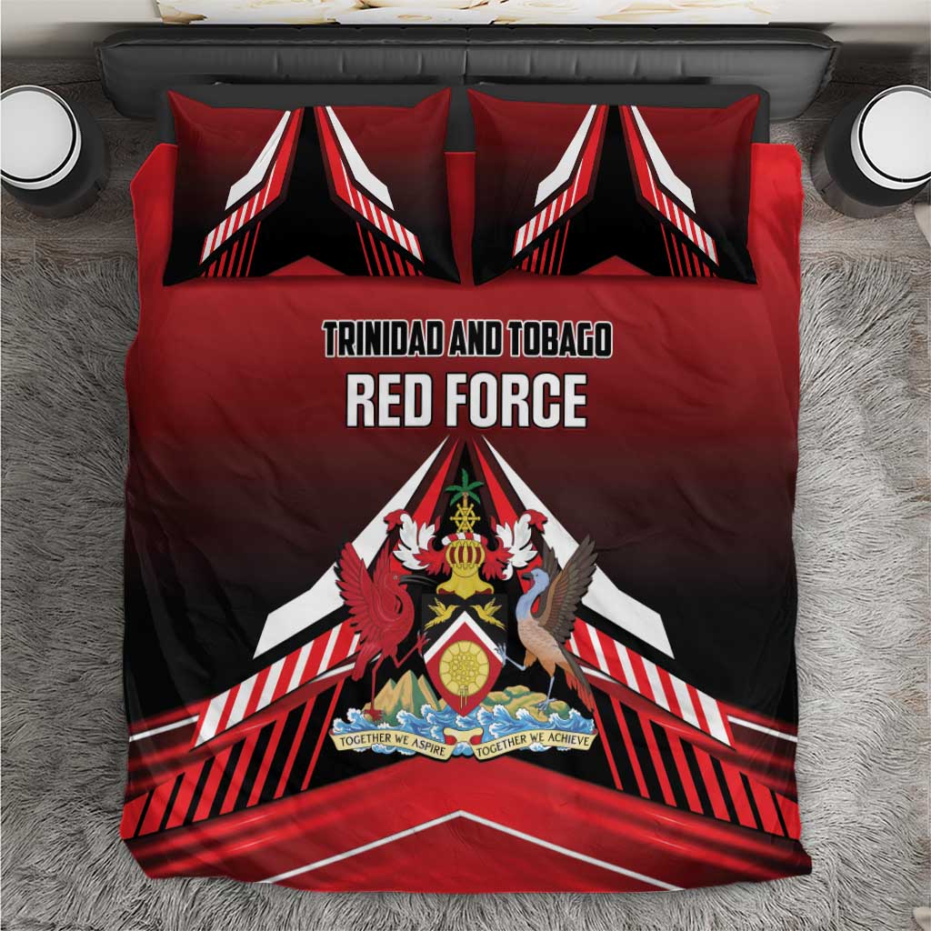 Custom Cricket Trinidad and Tobago Red Force Bedding Set Go Champion