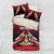 Custom Cricket Trinidad and Tobago Red Force Bedding Set Go Champion
