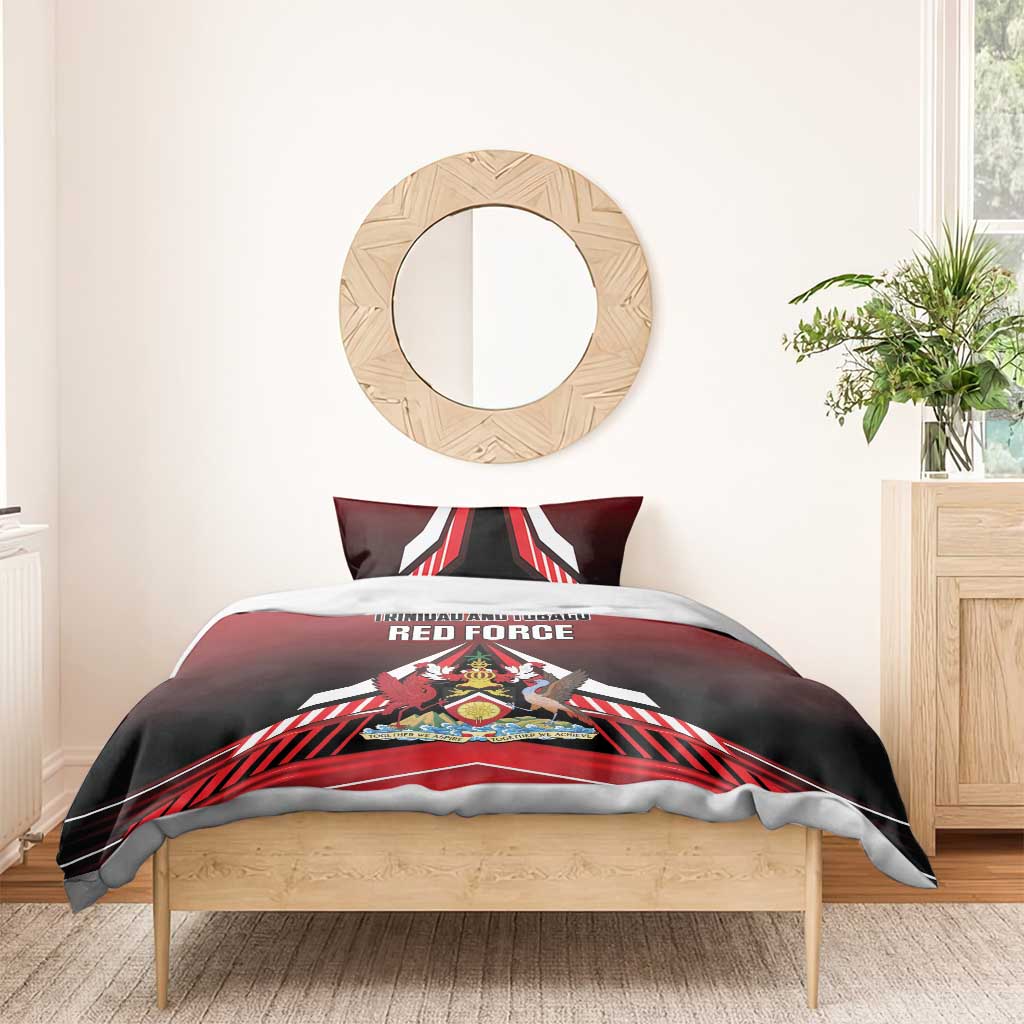 Custom Cricket Trinidad and Tobago Red Force Bedding Set Go Champion