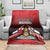 Custom Cricket Trinidad and Tobago Red Force Blanket Go Champion