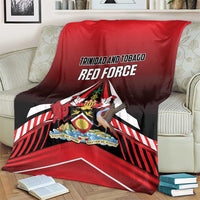 Custom Cricket Trinidad and Tobago Red Force Blanket Go Champion
