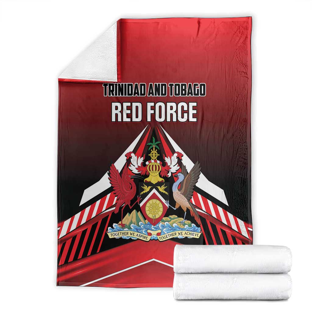Custom Cricket Trinidad and Tobago Red Force Blanket Go Champion