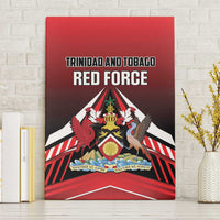 Custom Cricket Trinidad and Tobago Red Force Canvas Wall Art Go Champion