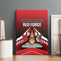 Custom Cricket Trinidad and Tobago Red Force Canvas Wall Art Go Champion